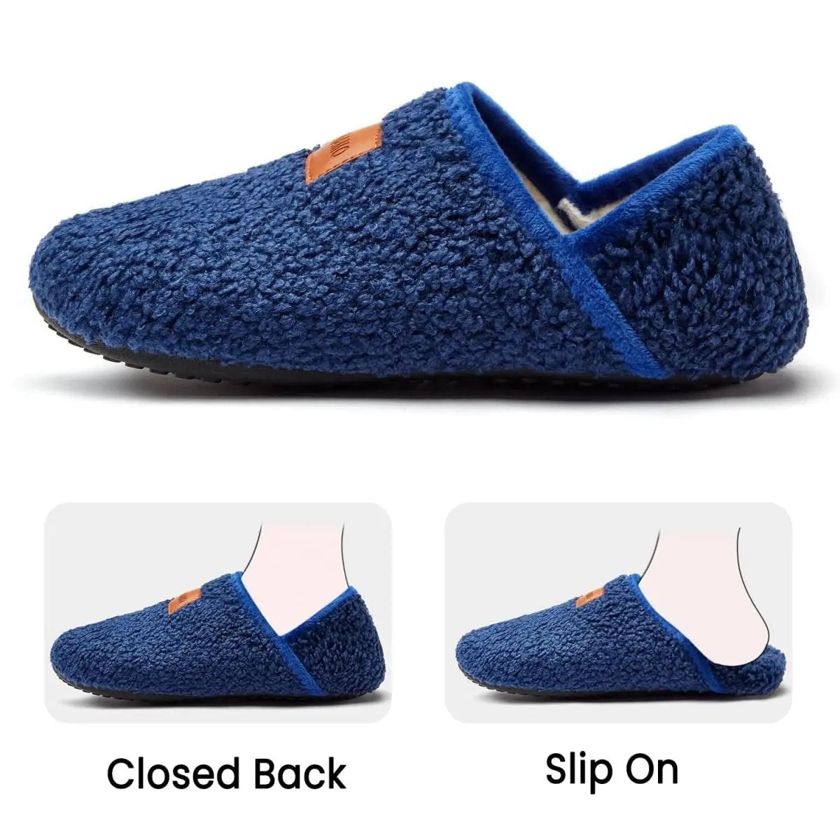 House Slippers for Women Men Indoor Barefoot Slippers Socks Furry Slip on House Shoes Cozy Comfy Slippers for Home Bedroom Travel Yoga - Love Salve